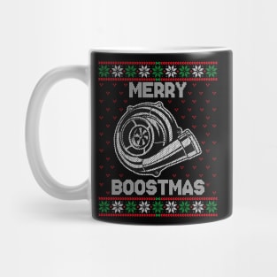 Merry Boostmas- Merry Christmas car tuner Mug